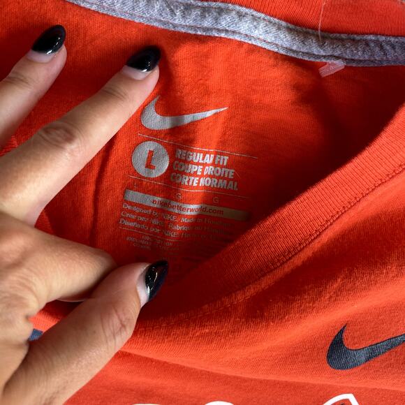 Nike Men's Detroit Tigers Legend Performance T-Shirt Orange - Size L - Picture 5 of 8